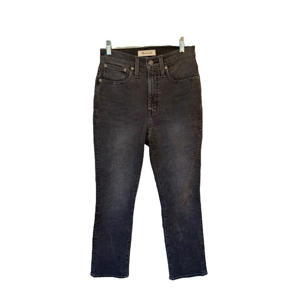 MADEWELL Slim Demi-Boot Jeans Harlocke Wash Size 24 EUC $128 MSRP Style #AK549 - Picture 2 of 11